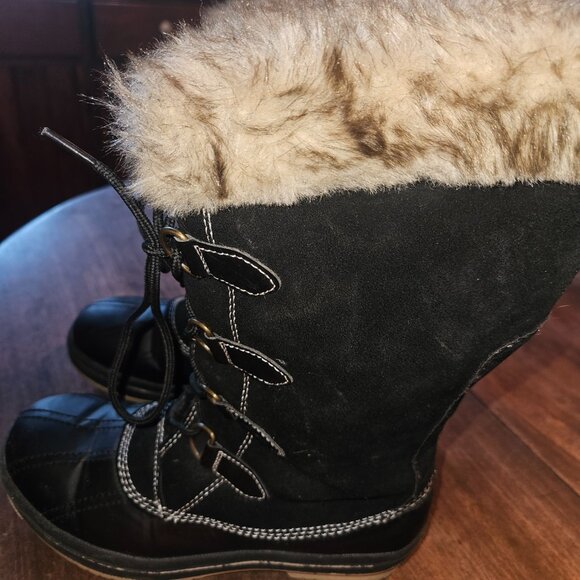 Black Rugged Outback Winter Boots - Picture 3 of 5
